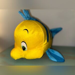 The Little Mermaid - Flounder Fish Plush Toy